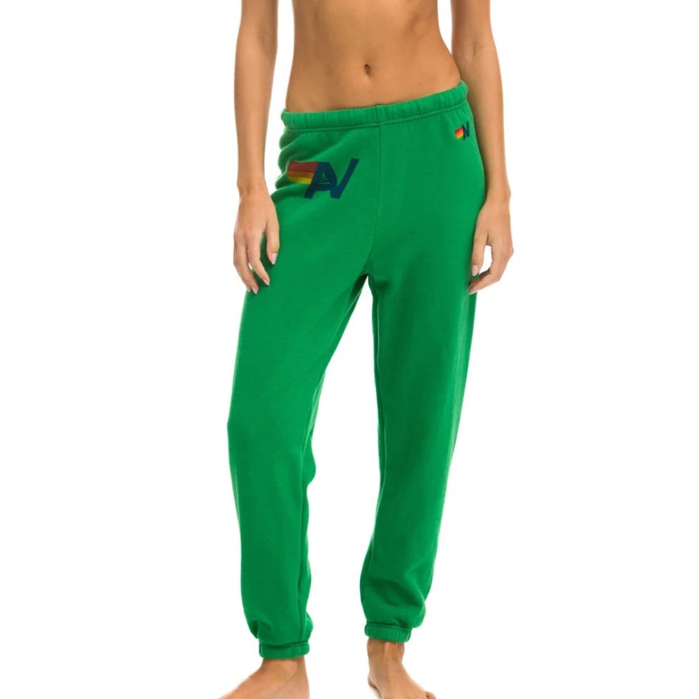 Aviator Nation Green Sweat Set